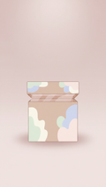 Pastel Illustrated Minimalist Gift Box
