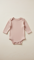 Blush Veil Cotton Onesie
